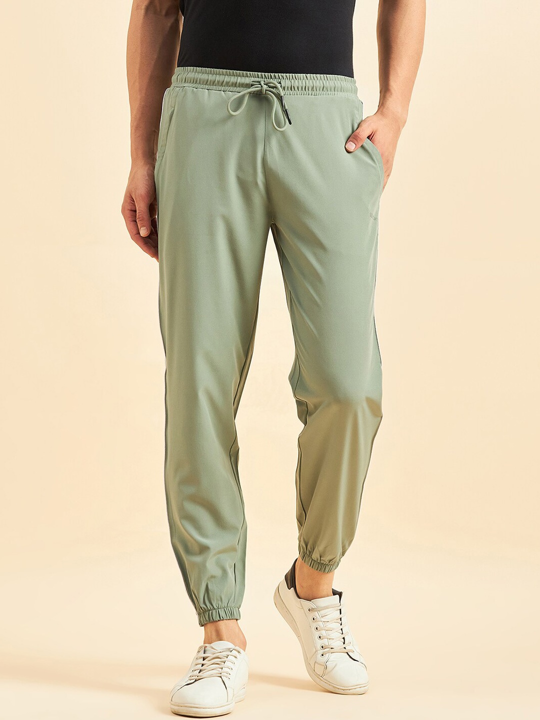 

Sweet Dreams Men Mid-Rise Lounge Joggers, Green