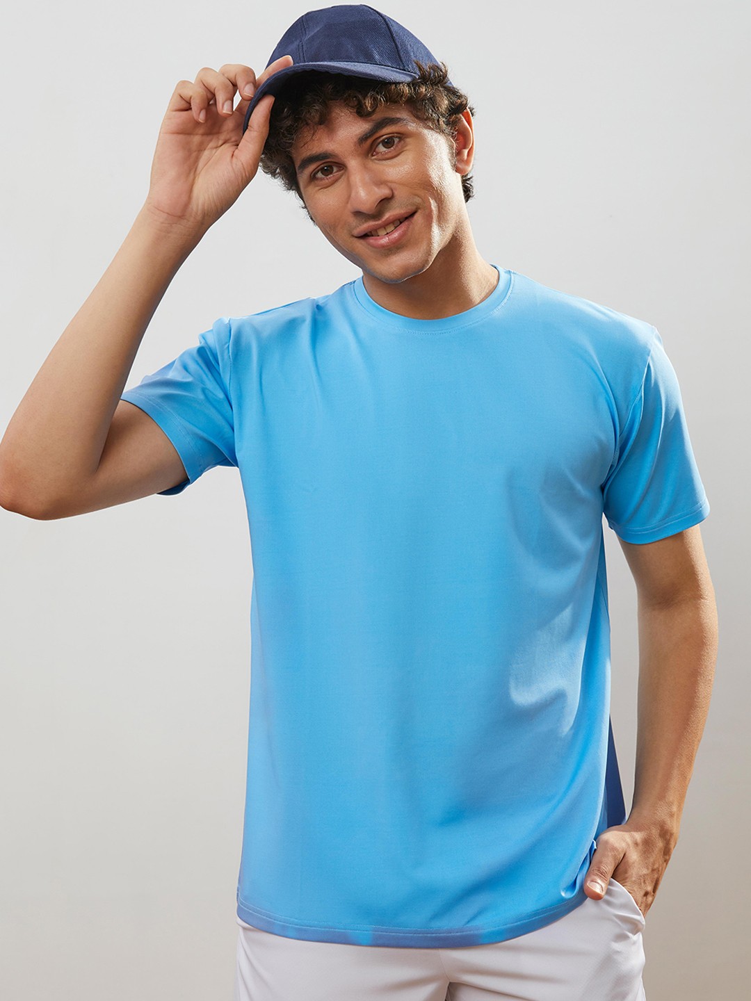 

CMGE Colour Changing Swimwear Cover-Up T-Shirt, Blue