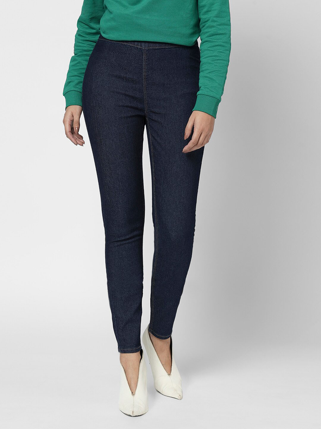 

Vero Moda Women Skinny Fit Jeggings, Blue