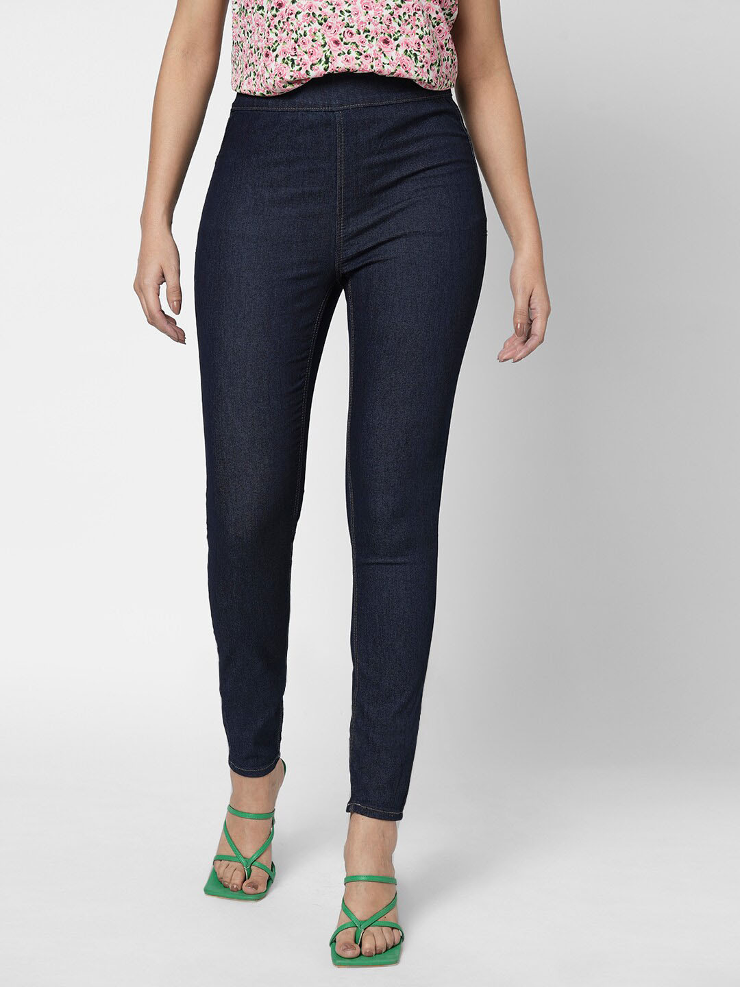 

Vero Moda Women Skinny Fit Jeggings, Blue