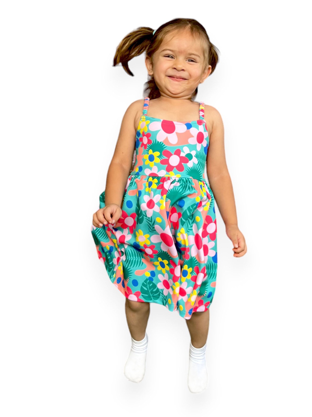 

BAESD Floral Print Sheath Dress, Turquoise blue