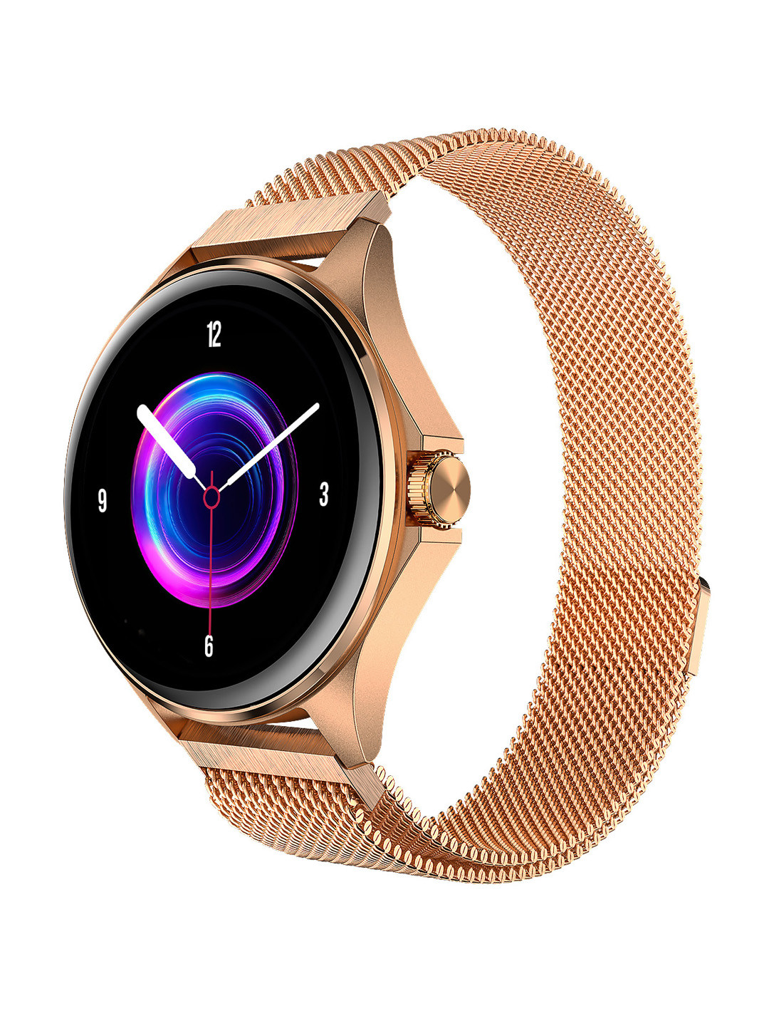 

beatXP Nuke Super Amoled Bluetooth Calling Smartwatch, Gold