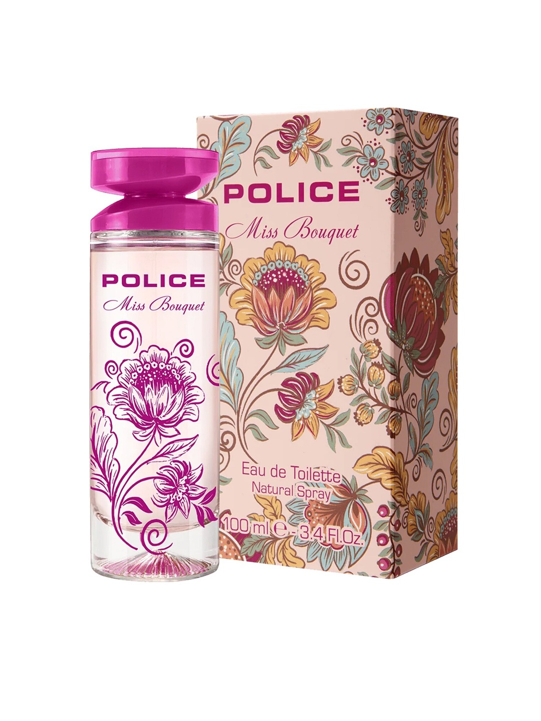 

Police Women Miss Bouquet Long Lasting Eau De Toilette - 100ml, Transparent