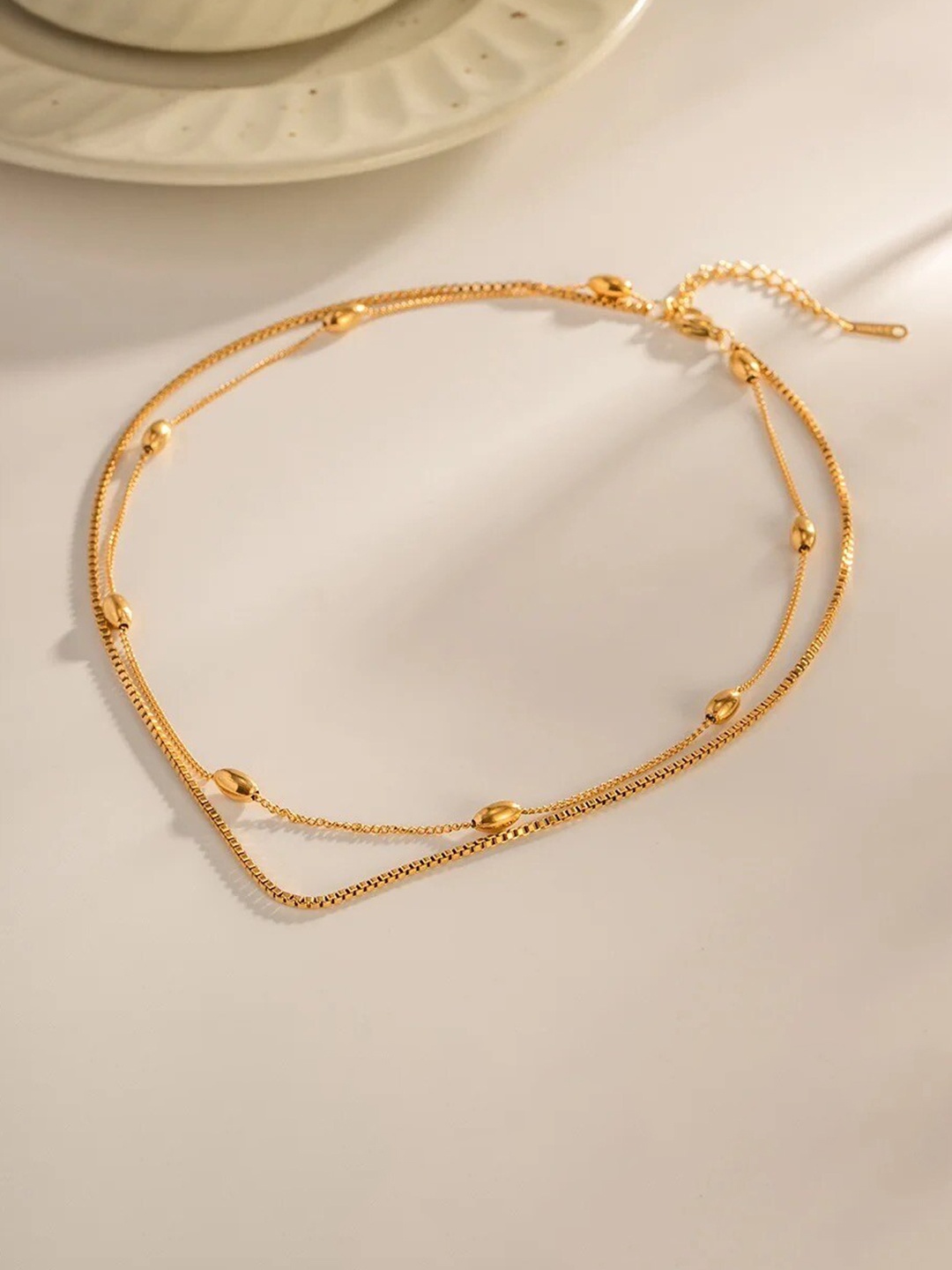 

Inaya Gold-Plated Layered Necklace