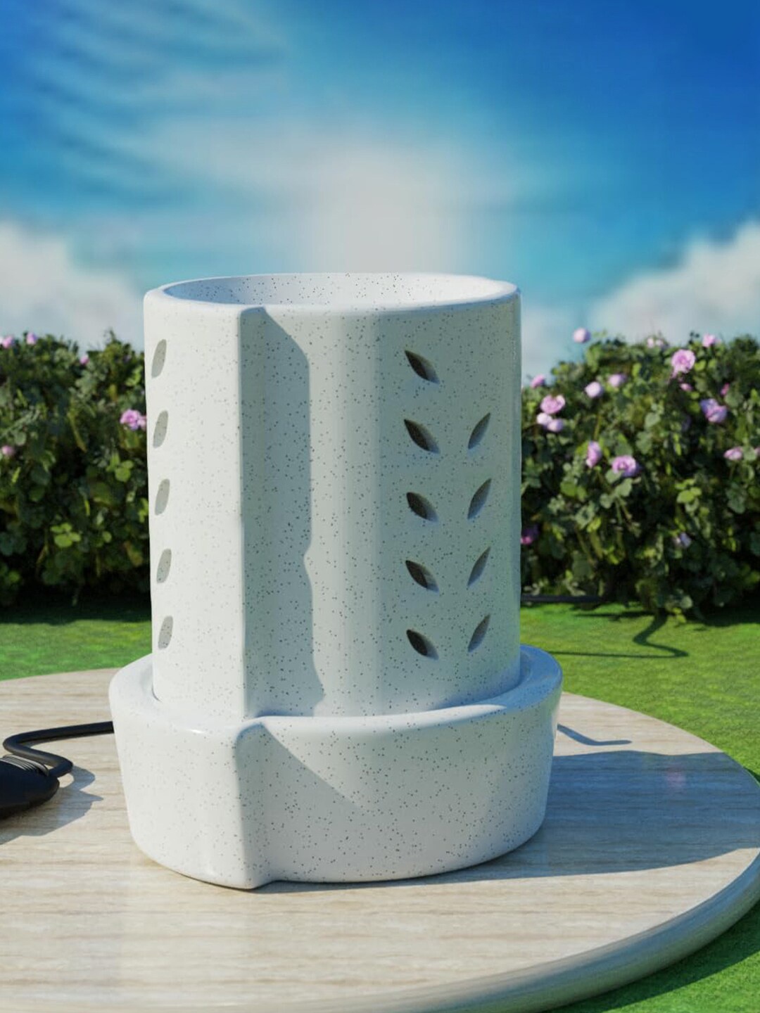 

The Earth Store White Ceramic Aroma Oil Diffusers