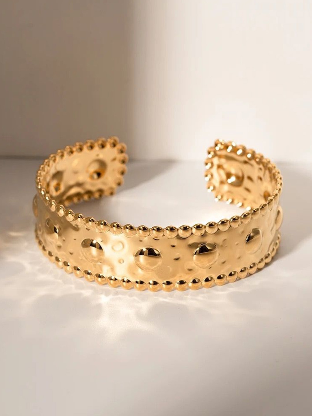 

Inaya Gold-Plated Cuff Bracelet