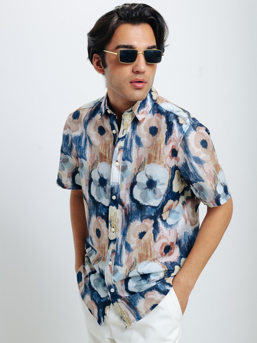 

FREAKINS Men Opaque Printed Casual Shirt, Multi