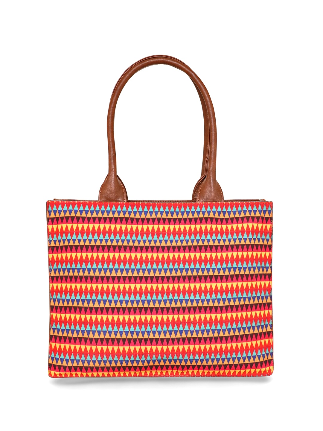 

Sabhyata Shopper Shoulder Bag with Cut Work, Multi