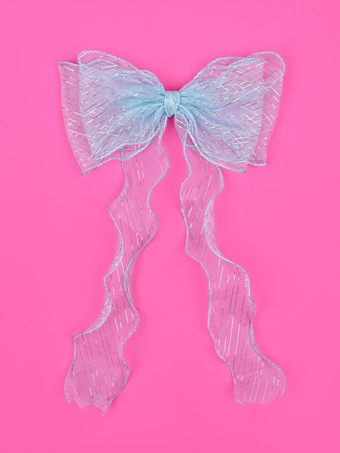 

Aye Candy Girls Bow Alligator Hair Clip, Blue