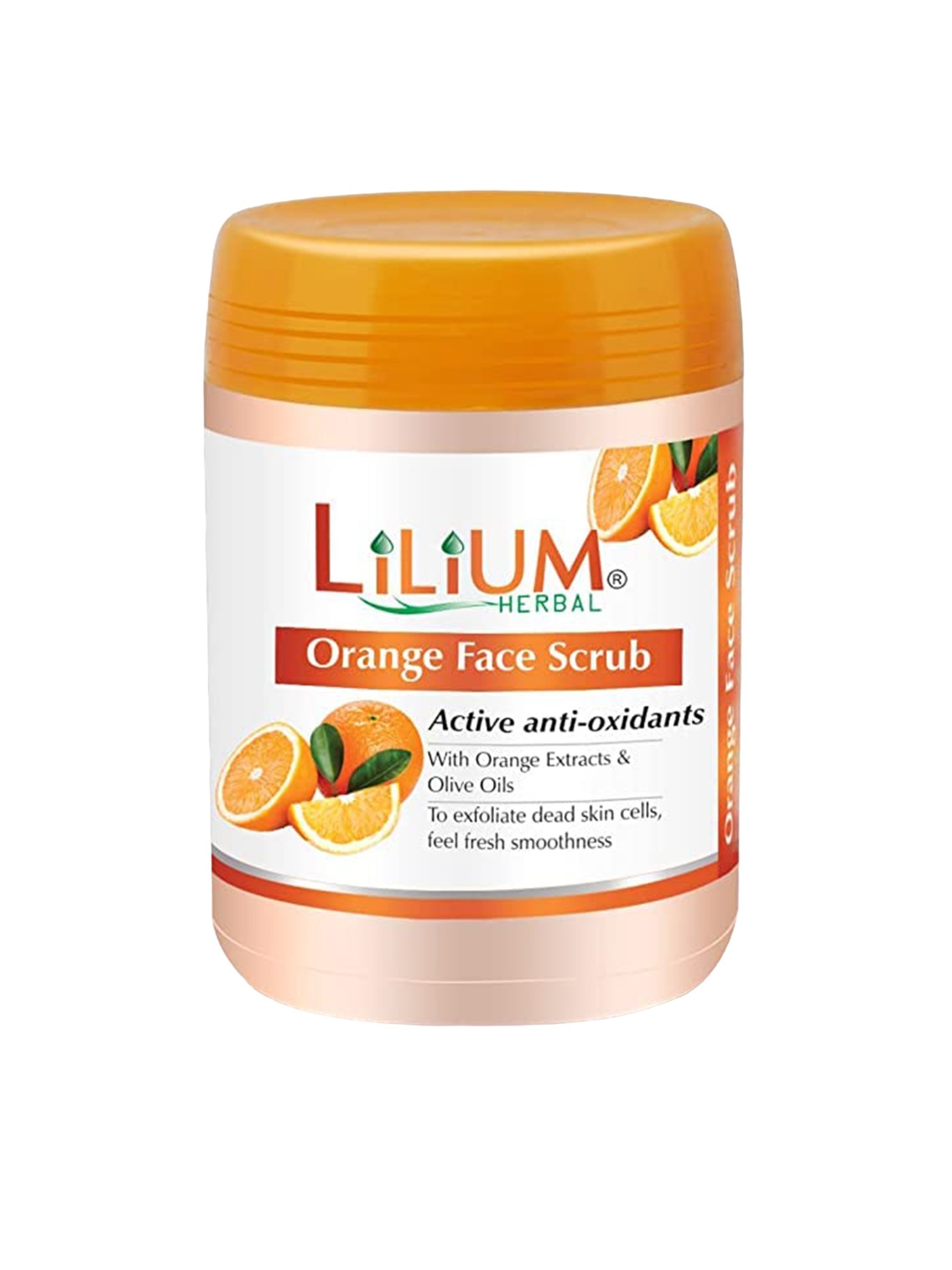 

Lilium Herbal Orange Face Scrub With Olive Oil - 900ml, Transparent