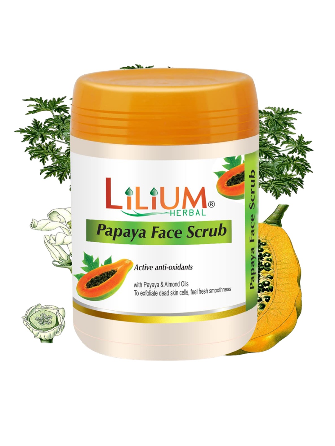 

Lilium Papaya Face Scrub With Vitamin E - 900ml, Transparent