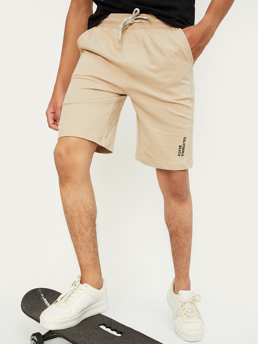 

max Boys Sports Shorts, Beige