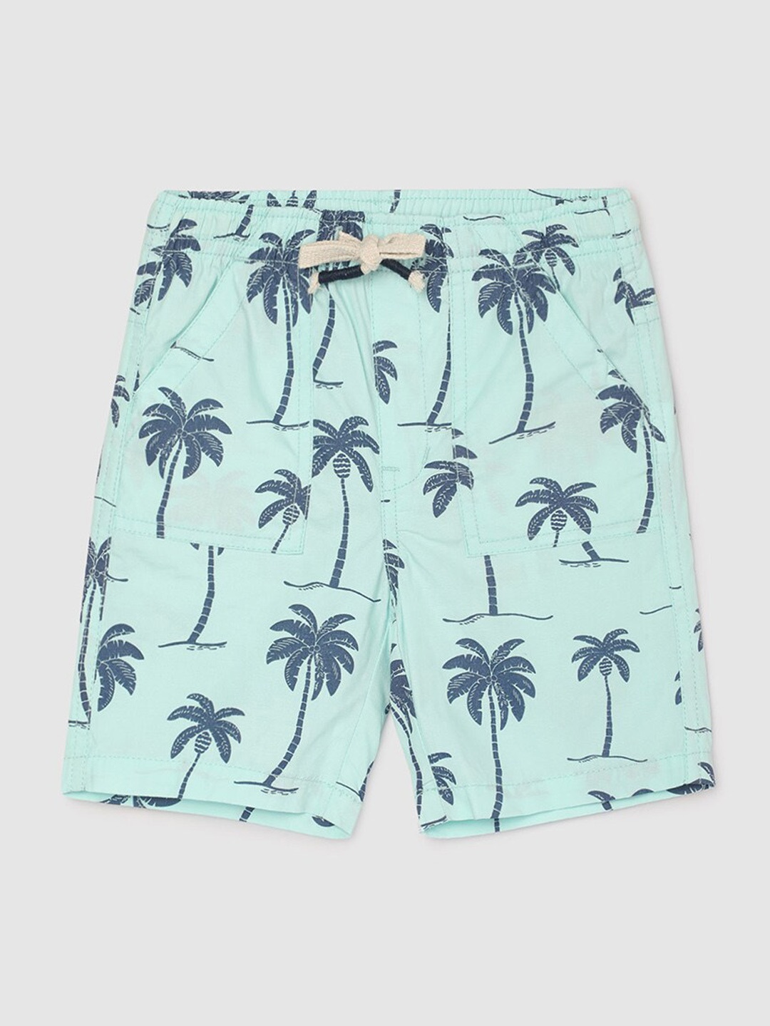 

max Boys Printed Shorts, Blue