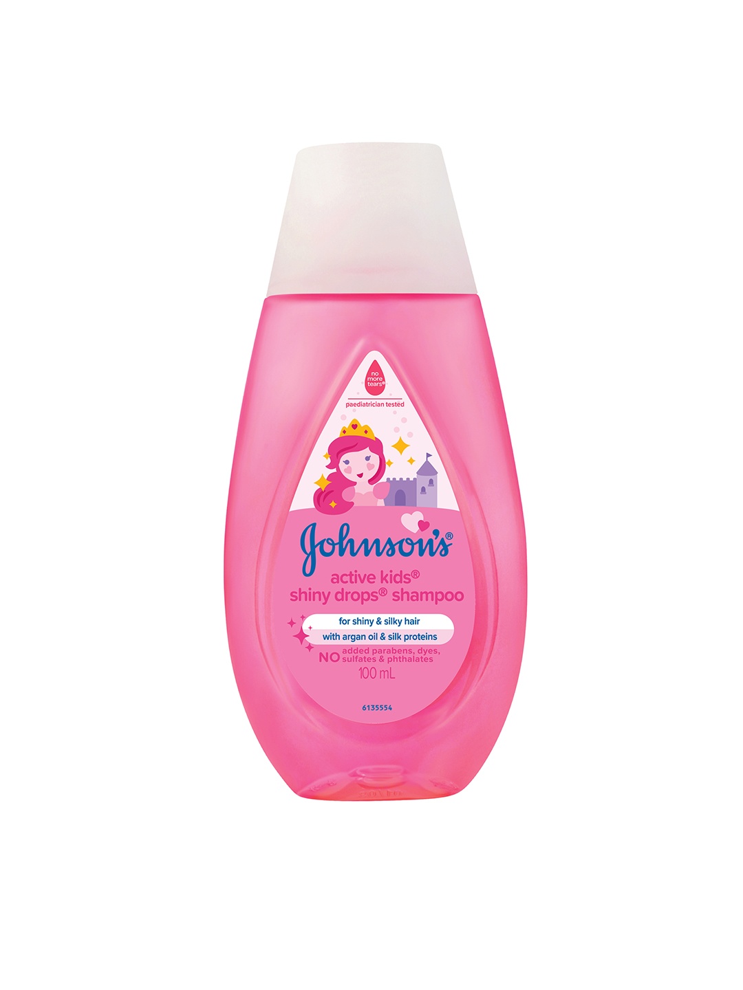 

Johnsons Active Kids Shiny Drops Shampoo with Argan Oil & Silk Proteins - 100ml, Pink