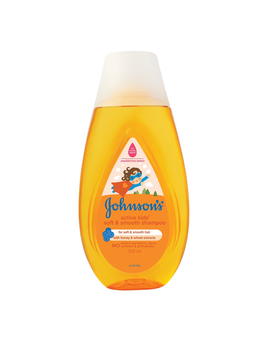 

Johnsons Active Kids Shiny Drops with Argan Oil & Silk Proteins - 100 ml, Pink