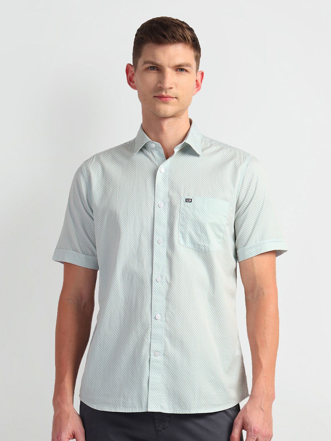 

Arrow Sport Men Opaque Casual Shirt, Green