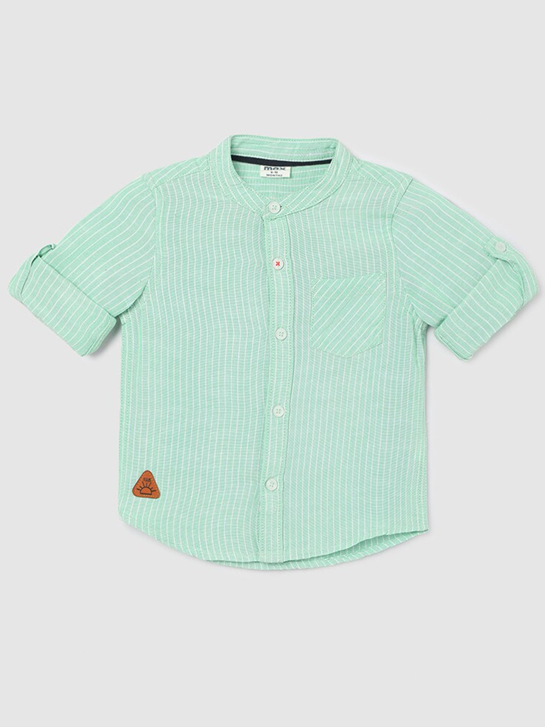 

max Boys Micro Checks Opaque Checked Casual Shirt, Multi