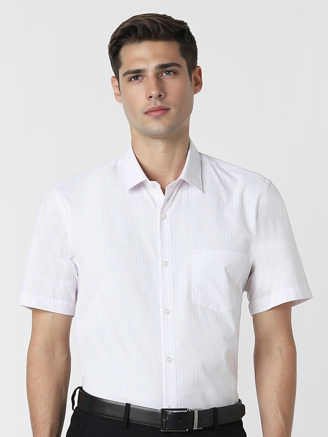 

Peter England Men Opaque Formal Shirt, White