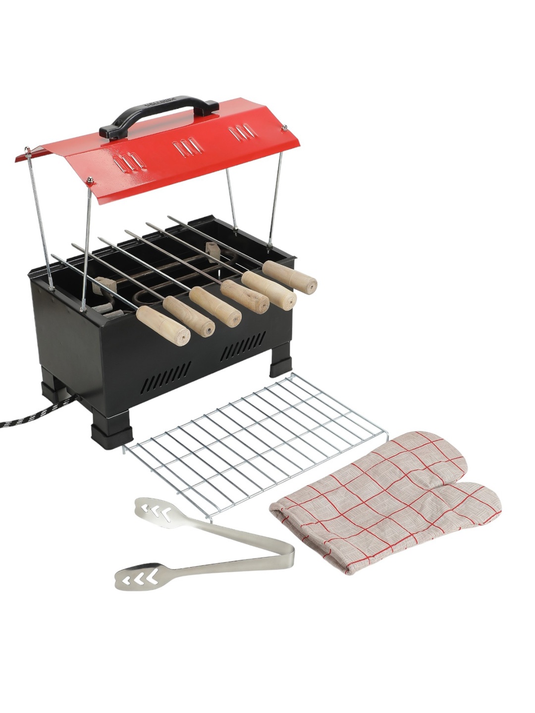 

Sunberg Black & Red Electric Grill Delight