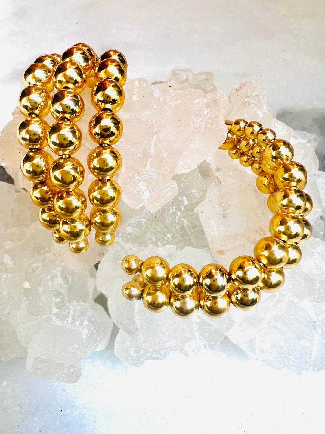 

XAGO Contemporary Studs Earrings, Gold