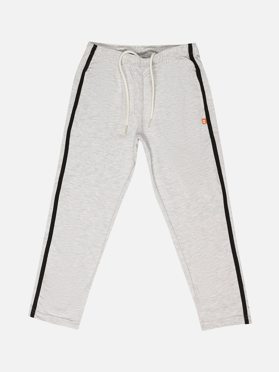 

Bodycare Boys Cotton Mid Rise Track Pants, Grey melange