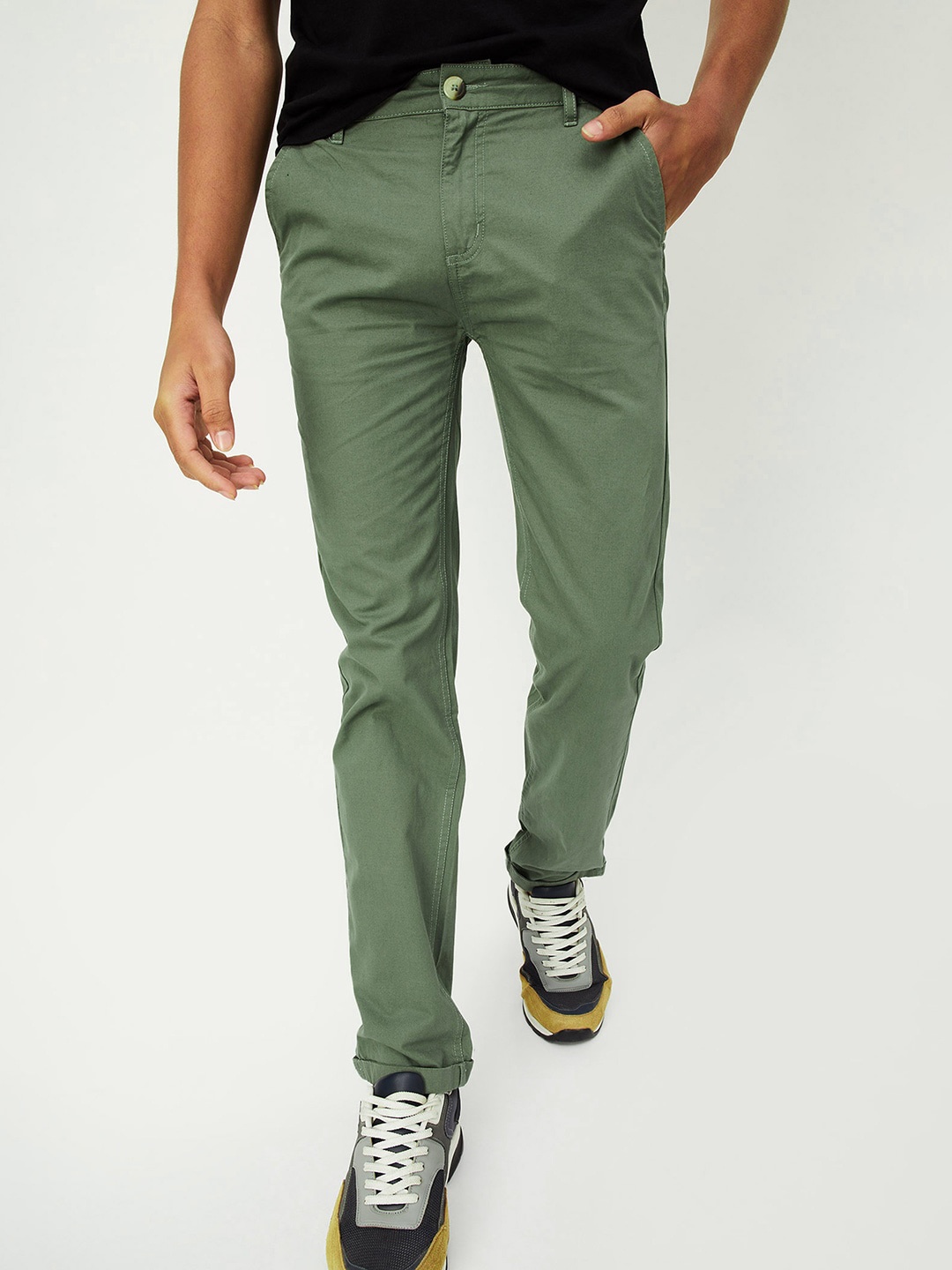 

max Boys Trousers, Olive