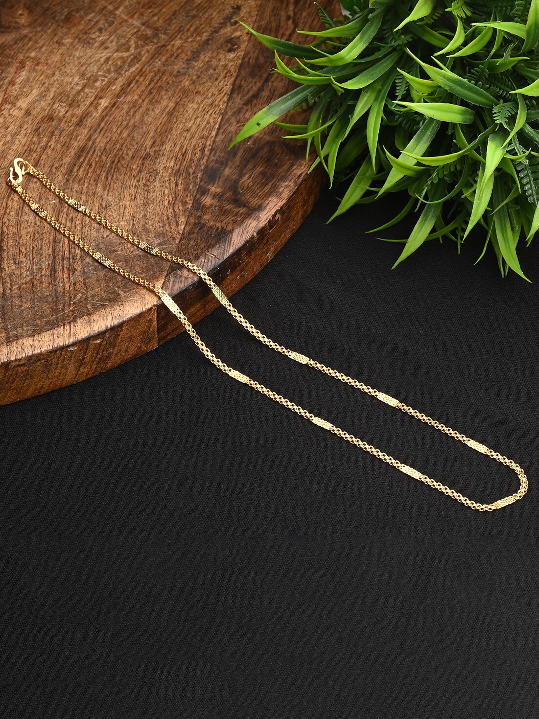 

AanyaCentric Gold Plated AD Studded Jewellery Set