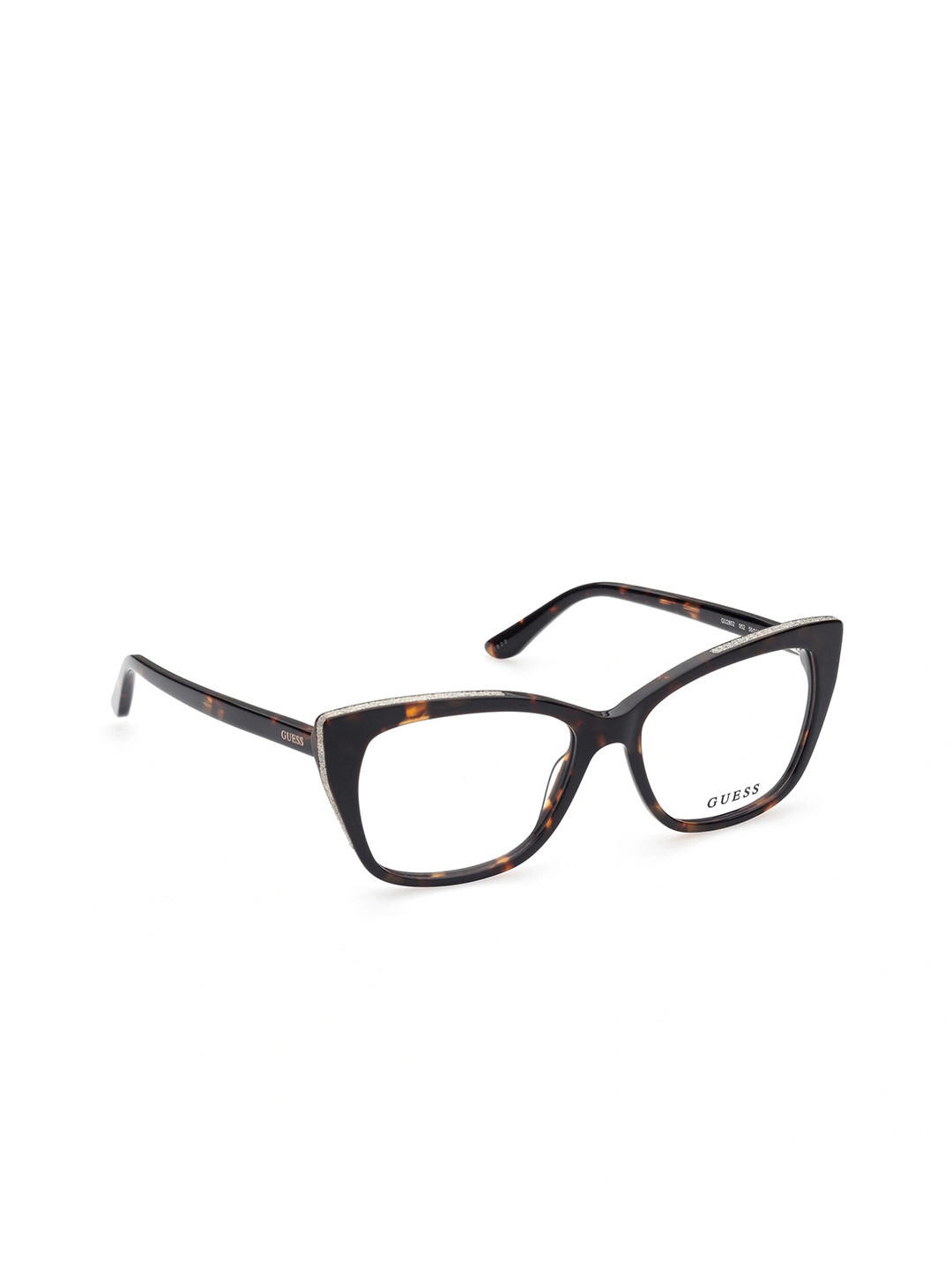 

GUESS Women Full Rim Square Frames GU285255052FR, Brown