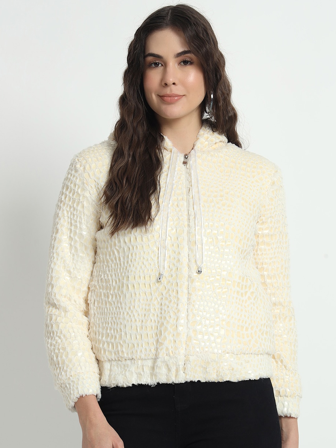 

RAER Women Lightweight Tailored Jacket, Cream