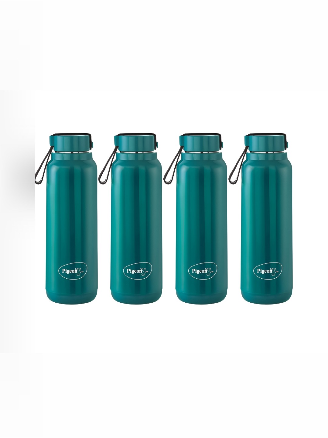 

Pigeon Blue 4 Pieces Solid Wall Vacuum Water Bottle 500ml