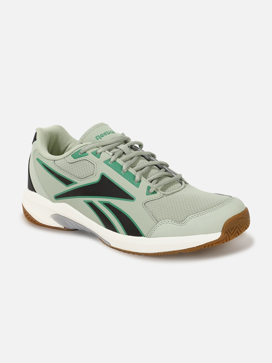 

Reebok Men True Court Badminton Shoes, Green
