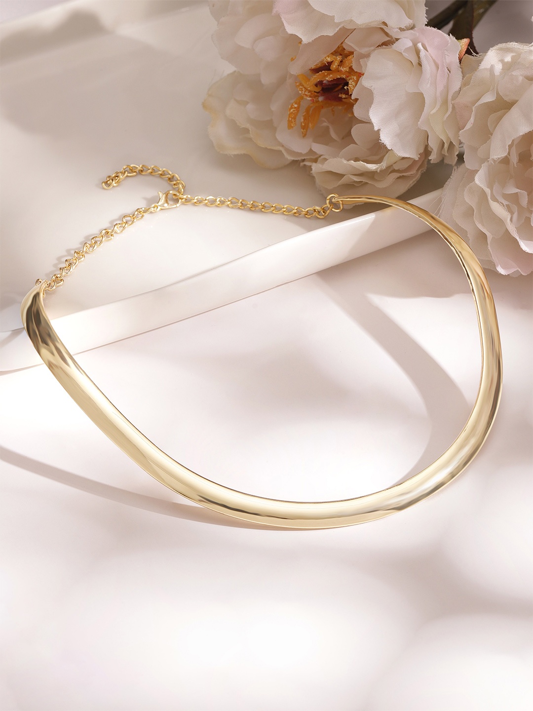 

Rubans 18KT Gold-Plated Choker Necklace