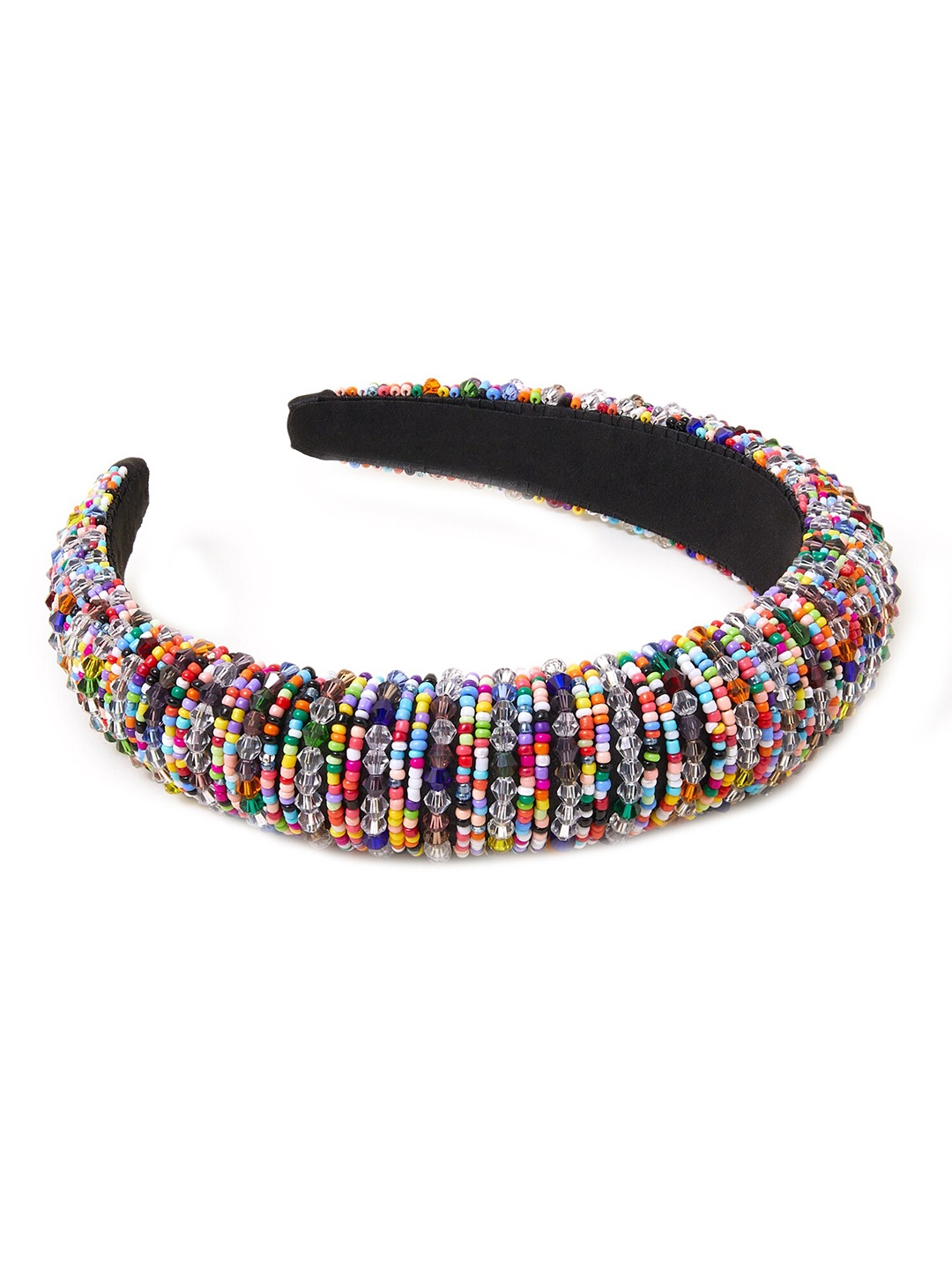 

Accessorize Beaded Hairband, Black