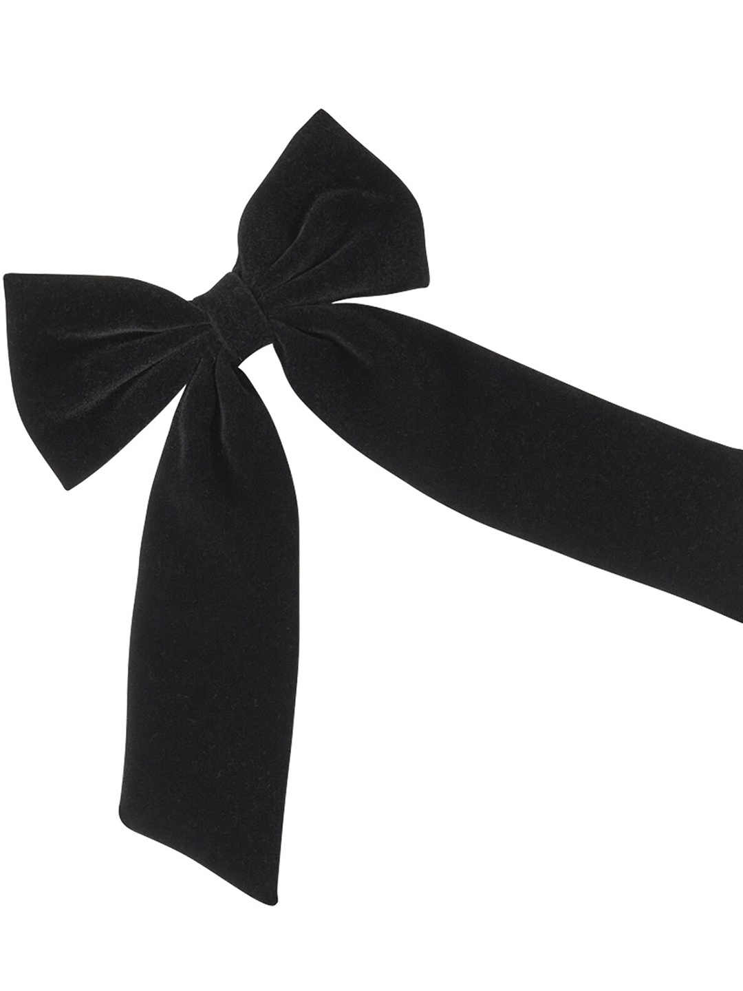 

Accessorize Velvet French Bow Hair Clip, Black