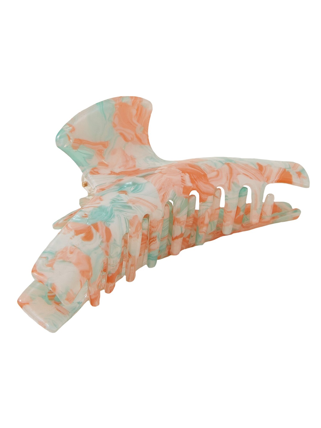

Accessorize Resin Claw Clip, Orange