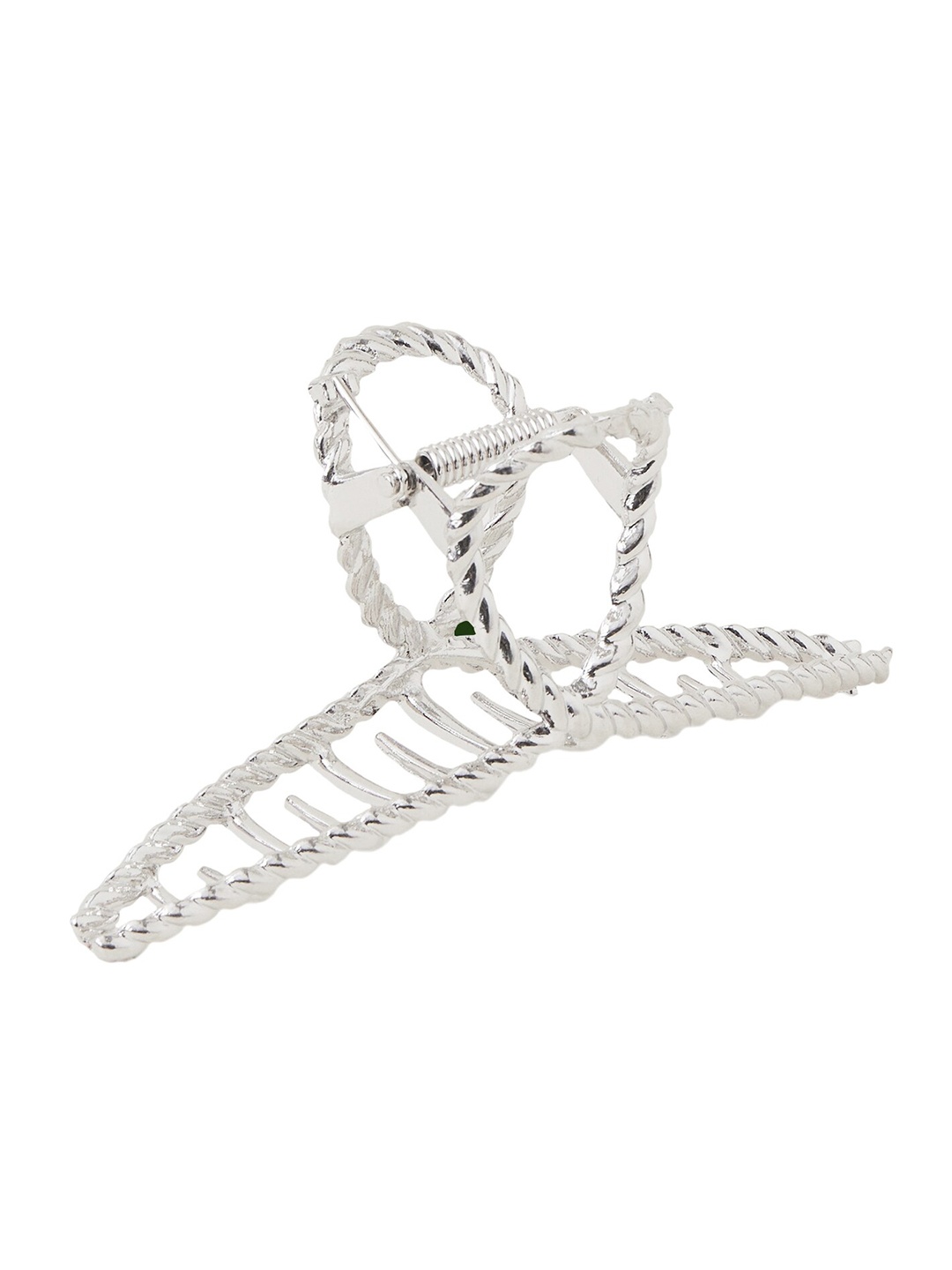 

Accessorize Twisted Metal Claw Clip, Gold