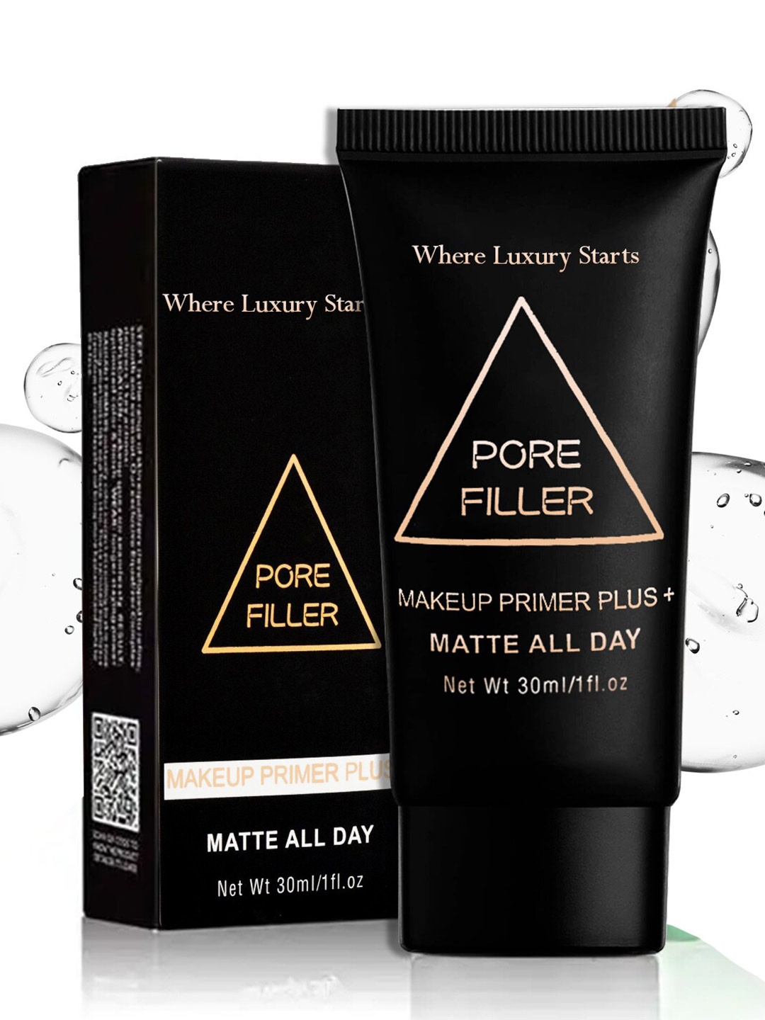

Adbeni Pore Filler Matte Makeup Primer Plus - 30ml, Transparent