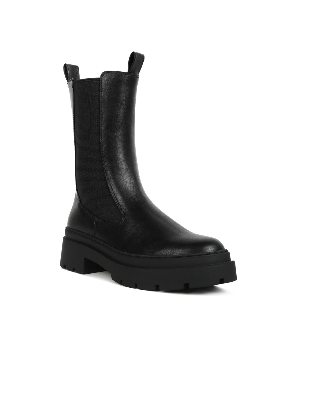 

London Rag Women Block-Heeled Chelsea Boots, Black