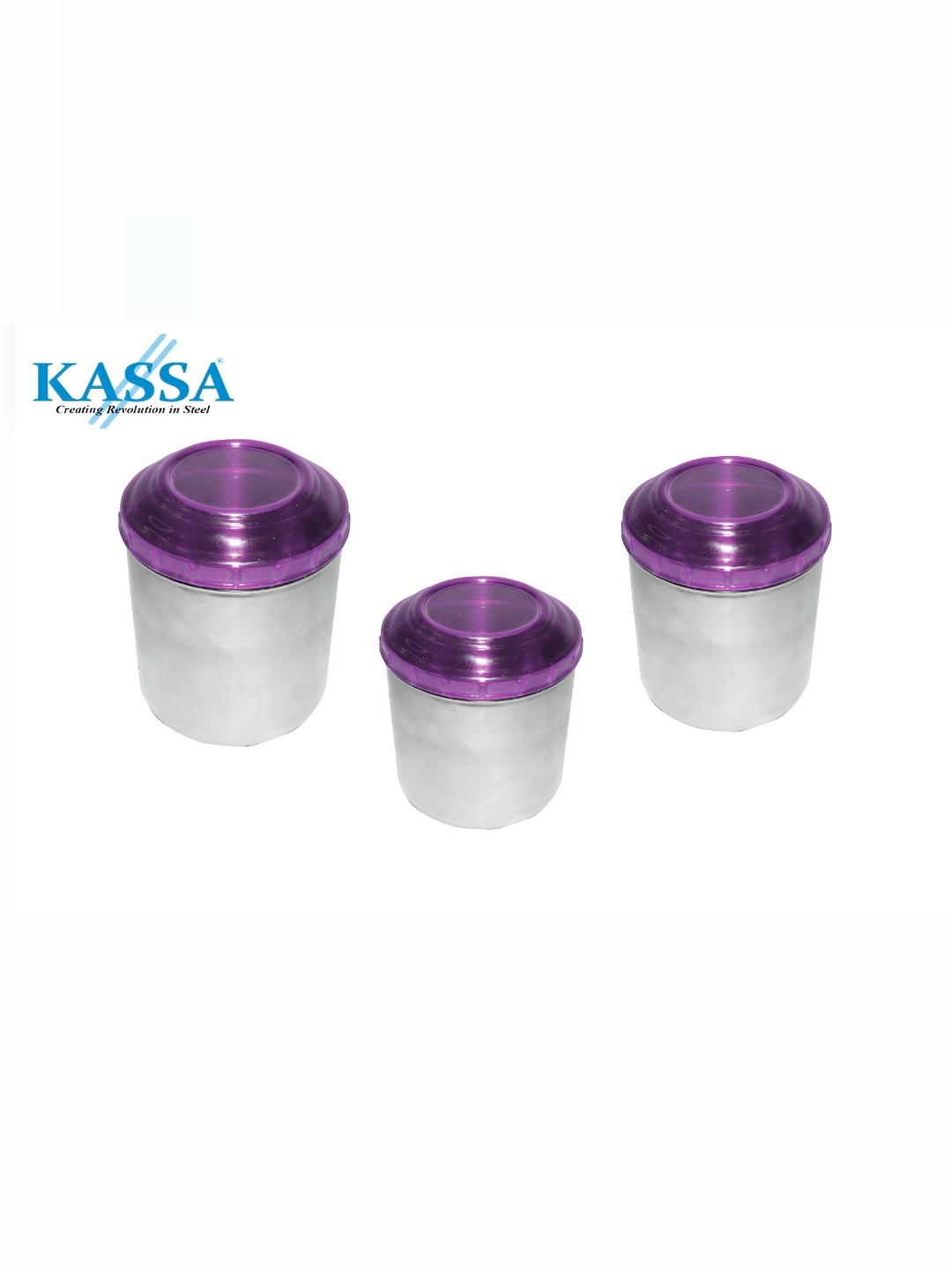

KASSA Purple Stainless Steel Dishwasher Safe Core