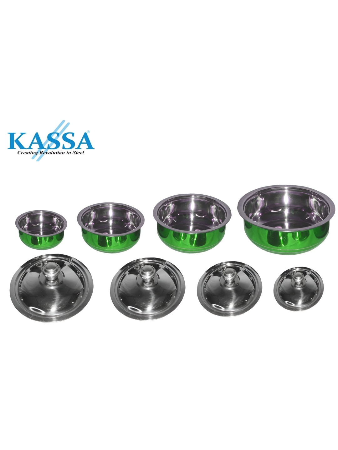 

KASSA Green Stainless Steel Dishwasher Safe Core