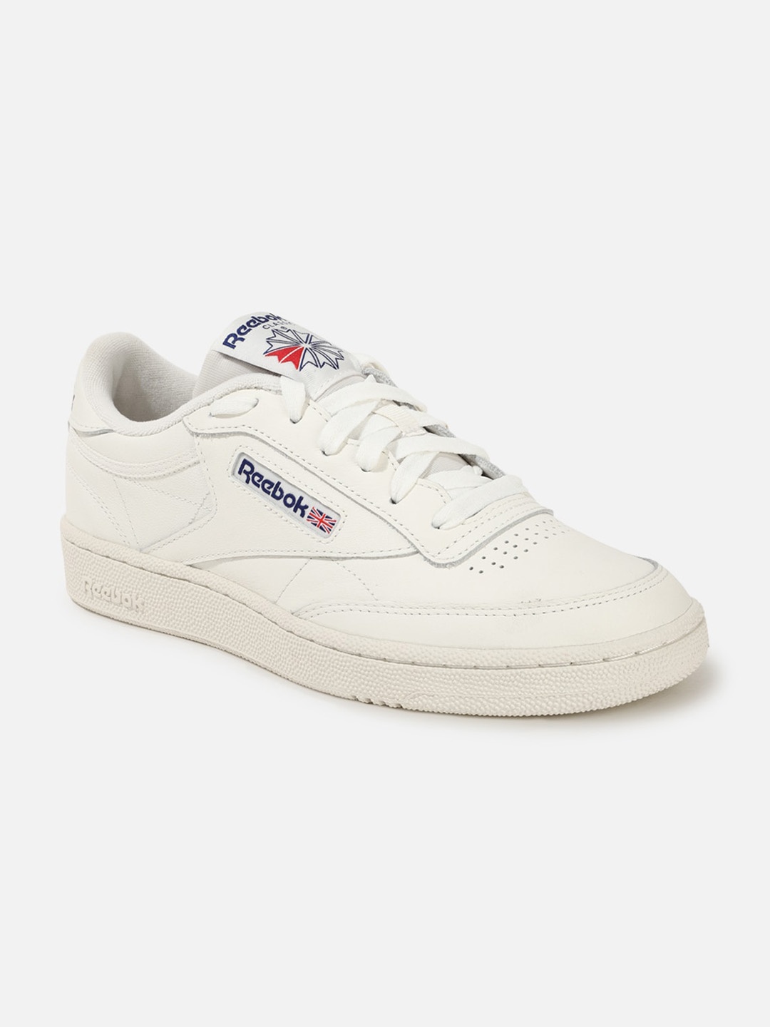 

Reebok Mens Club C 85 Sneakers, White