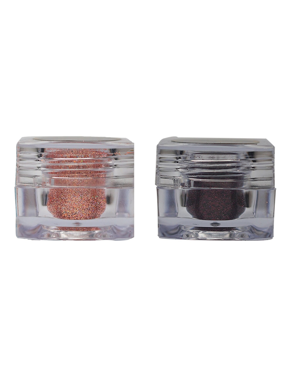 

Veoni BELLE Holographic Set Of 2 HD Glitter Eyeshadow-5g Each-Peach 11-Wine 07