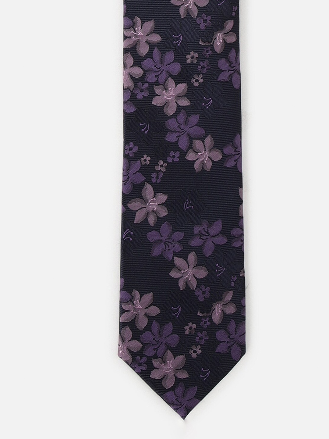 

Louis Philippe Men Printed Broad Tie, Black