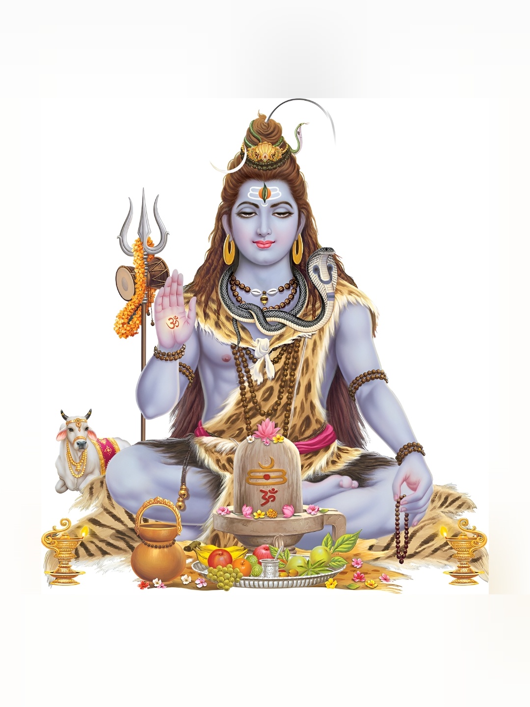 

Aquire RANGOLI Blue & Brown Religious Printed Long Lasting Wall Stickers