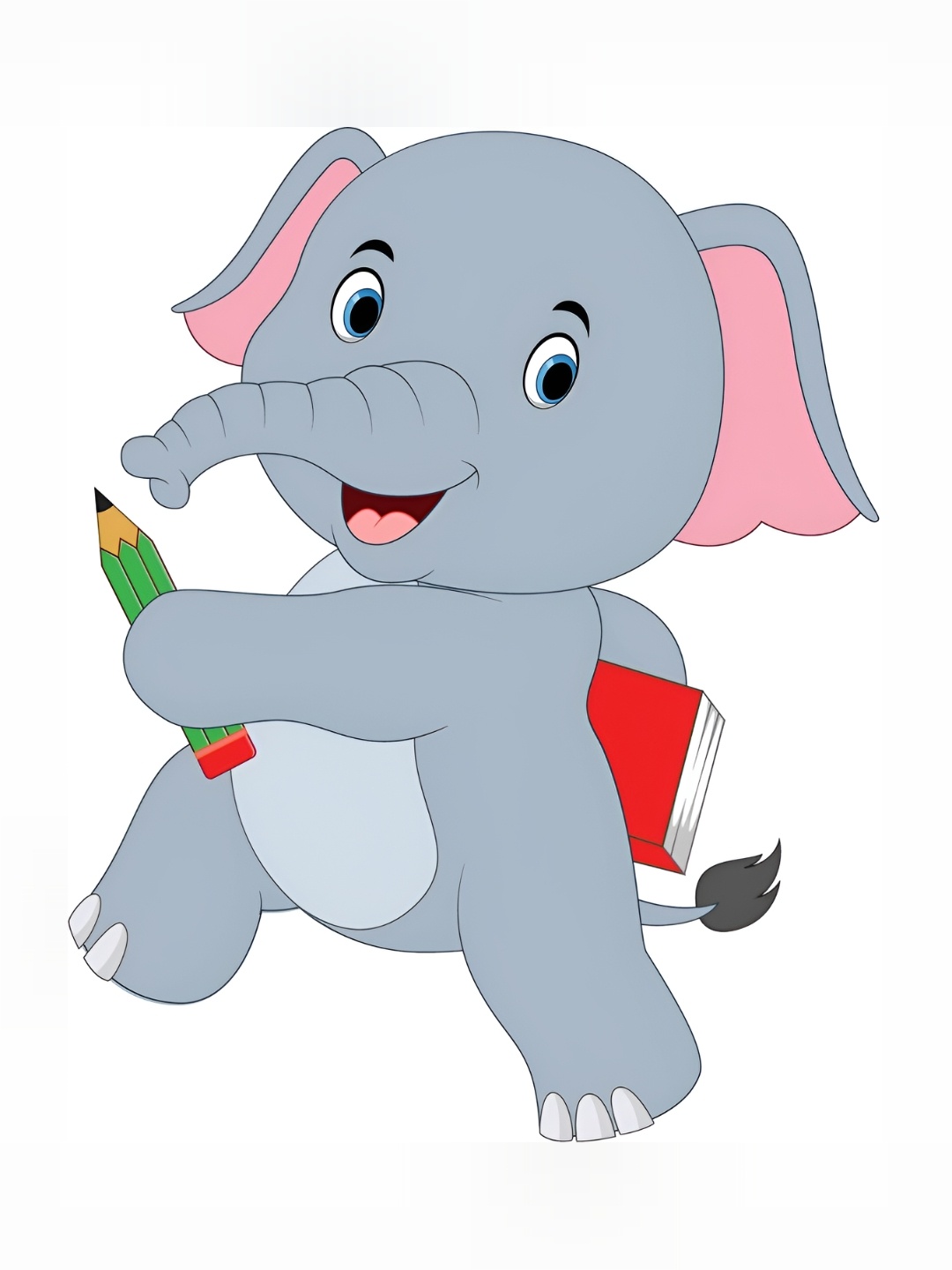 

Aquire Grey & Pink Elephant Printed Wall Sticker
