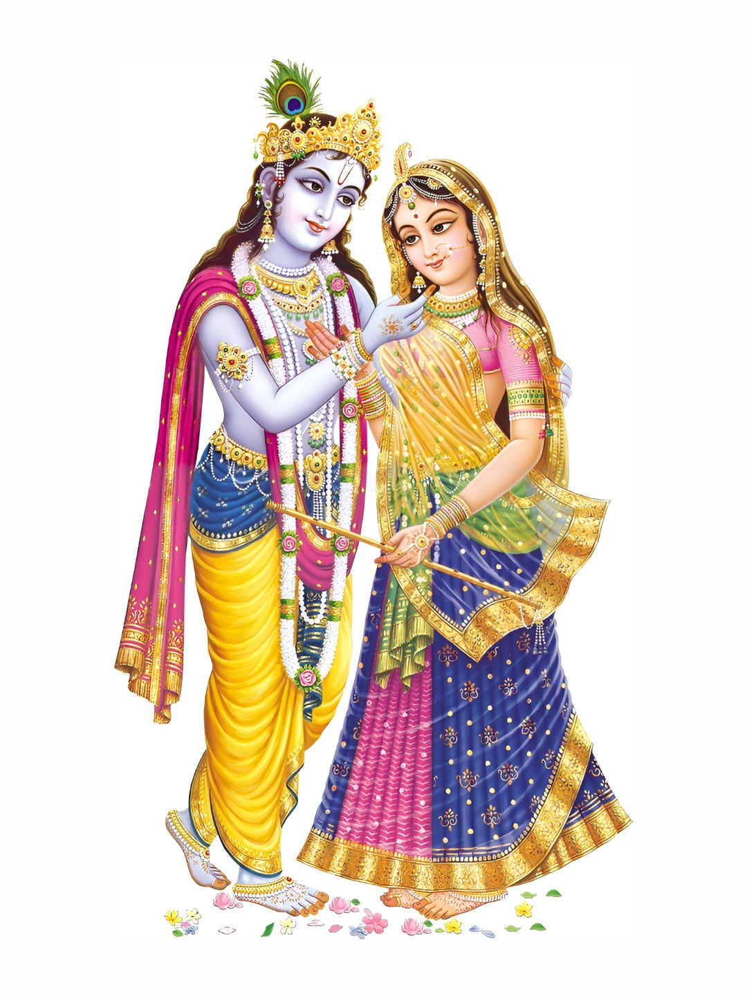 

Aquire Blue & Yellow Religious Printed Self-Adhesive Wall Stickers