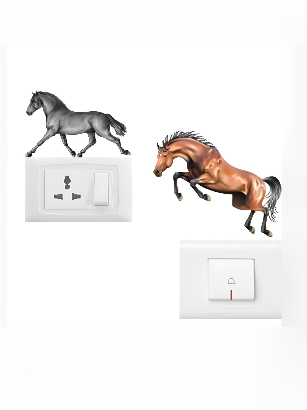 

Aquire Brown & Grey Switch Board Decoration Wall Sticker