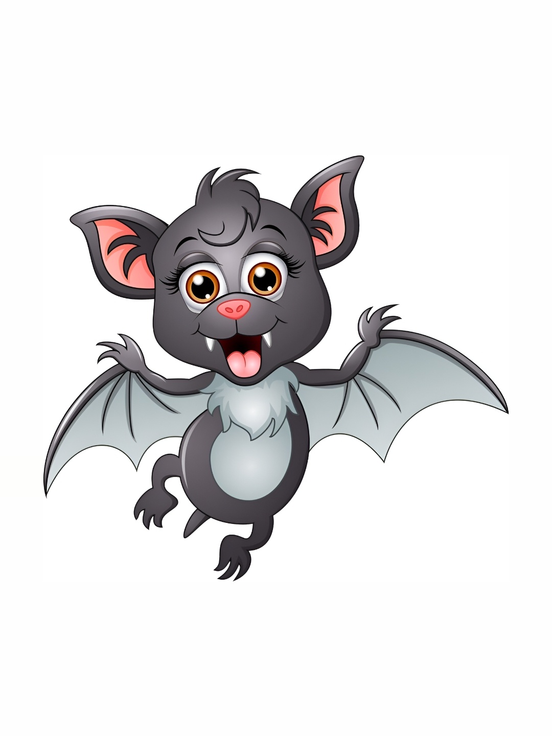

Aquire Grey Bat Printed Self-Adhesive Wall Sticker
