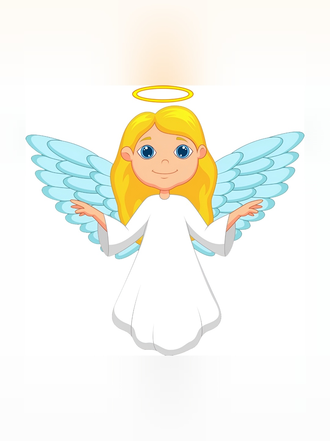 

Aquire White & Blue Fairy Printed Wall Sticker