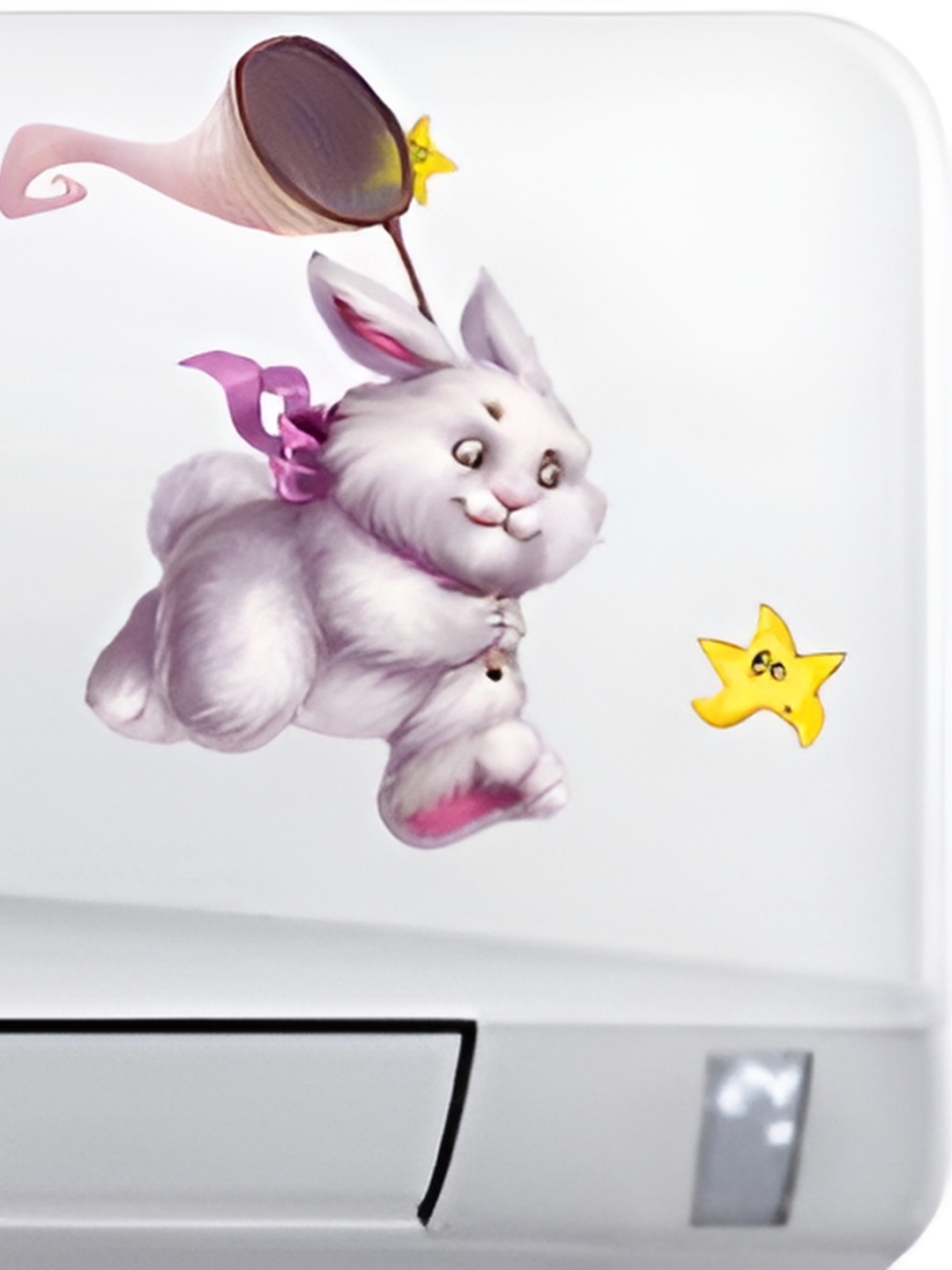 

Aquire Grey & Brown Animals Printed Self-Adhesive AC Sticker